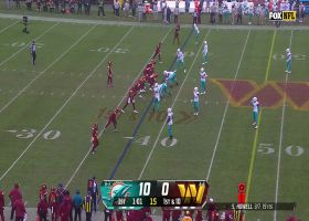 Can't-Miss Play: Pick-six TD! Van Ginkel perfectly predicts Commanders' play for score