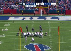 Tyler Bass' second FG splits the uprights from 49 yards