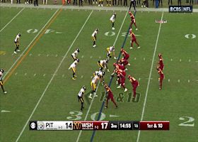 Can't-Miss Play: 54-yard gain! Daniels and McLaurin burn Steelers for major gain