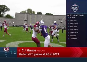 Chiefs select C.J. Hanson with No. 248 pick in 2024 draft