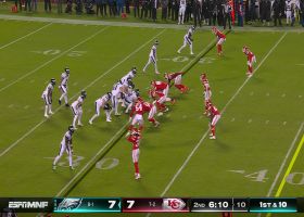 Chris Jones' sack of Hurts boosts DT's 2023 total to 6.5