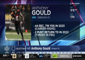 Colts select Anthony Gould with No. 142 pick in 2024 draft