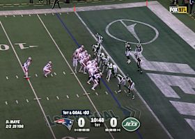 Drake Maye's 26th TD pass of 2025 opens scoring in Patriots-Jets game