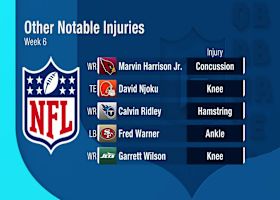 ICYMI: Injuries across the league heading into Week 7 | 'NFL Fantasy Live'