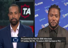 Michael Robinson forecasts Adisa Isaac's potential as a pro | 'NFL Total Access'