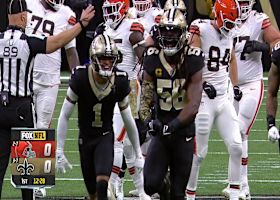 Saints defense stuffs Browns on fourth-and-1