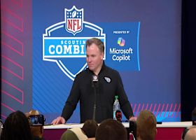 Mike Borgonzi speaks to how the evaluation process can lead to position changes for some defensive prospects