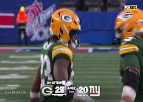 Emanuel Wilson's strong-hands catch yields 2-point conversion for Packers