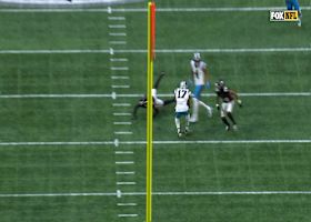 Bryce Young's 21-yard strike to Legette moves chains for Panthers on fourth down