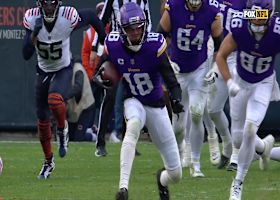 Darnold's 20-yard connection with Jefferson gets Vikings near midfield in overtime