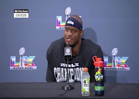 Kenneth Walker III talks about how its 'surreal' to be named Super Bowl LX MVP