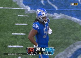 Alim McNeill sacks Justin Fields for 8-yard loss