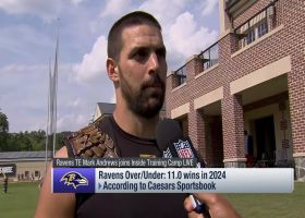 Mark Andrews talks to Wyche about return from ankle injury, mindset for '24 | 'Inside Training Camp Live'