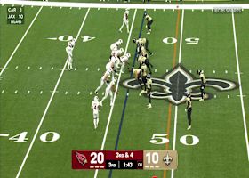 Cameron Jordan, Carl Granderson combine to sack Kyler Murray on third down