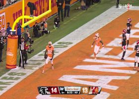 Devin Culp's first catch of 2025 season goes for a TD vs. Falcons