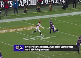 Ravens re-sign CB Chidobe Awuzie to one-year contract with $5M guaranteed | 'The Insiders'