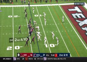 Krys Barnes' speed on display during 46-yard INT return vs. C.J. Stroud