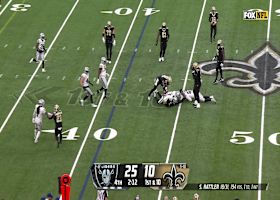 Raiders' defense shut down Saints' attempt at trick play