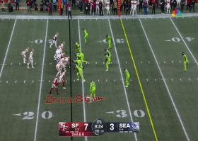 Purdy, Samuel hook up on back-to-back deep shots in first quarter