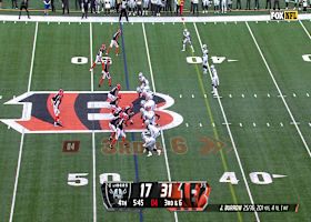 Burrow's fifth TD pass vs. Raiders is a 47-yard scoring strike to Gesicki