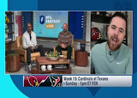 Cardinals-Texans fantasy preview | 'NFL Fantasy Live'
