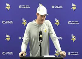 Kevin O'Connell reacts to his message resonating with veteran Viking Harrison Smith 