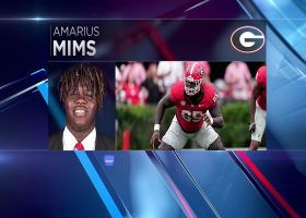 Brooks projects Steelers to select Amarius Mims at No. 20 overall | 'Mock Draft Live'