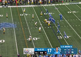 Jameson Williams 21-yard reception pushes Lions into Steelers' territory