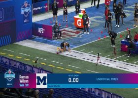 Roman Wilson's 2024 NFL Scouting Combine workout