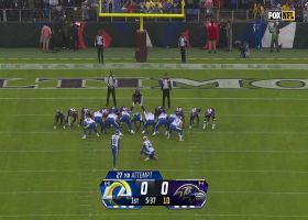 Lucas Havrisik connects on 27-yard FG to give Rams 3-0 lead