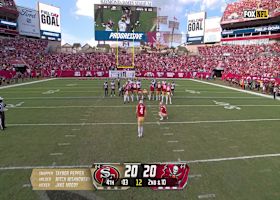 Jake Moody redeems himself vs. Bucs with GW 44-yard FG