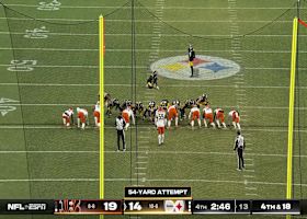 Boswell's 54-yard FG trims Cincy's lead to two with minutes remaining