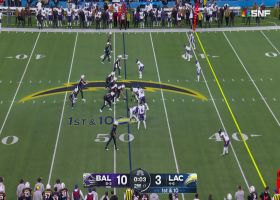 Arthur Maulet picks off Herbert's Hail Mary for half-ending INT