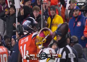 Bo Nix's 31-yard launch finds Courtland Sutton wide open