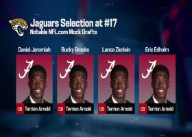 Why Alabama CB Terrion Arnold is consensus fit for Jaguars at No. 17 overall | 'Mock Draft Live'