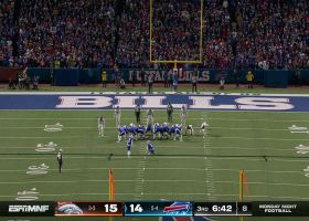 Bass' extra point ties Broncos-Bills on 'MNF'