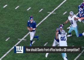How should Giants front office handle a QB competition? | 'NFL Total Access'