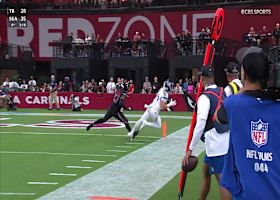 Gunnar Helm's toe-tap catch caps Ward's 19-yard loft at doorstep of goal line