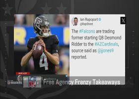 Rapoport: Falcons trading QB Ridder to Cardinals for WR Moore | 'The Insiders'