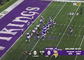 Aaron Jones' first TD run of 2025 season opens scoring in Ravens-Vikings game