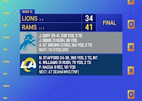 What stood out in Rams playoff clinching Week 15 win vs. Lions | 'GMFB'