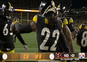 Najee Harris' TD plunge gets Steelers on board vs. Bengals