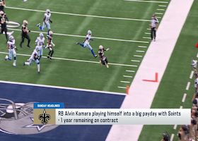 Rapoport: Alvin Kamara 'putting himself in line' for a huge payday in 2025 | 'NFL Game Day Morning'