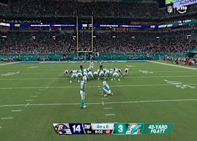 Riley Patterson splits the uprights with 43-yard field goal