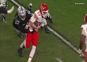 Tonka Hemingway takes the scenic route to his second sack of the day vs. Chiefs