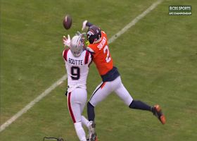 Pat Surtains II's PBU prevents Maye's deep pass to Boutte