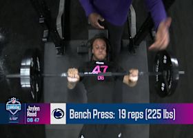 Best of RB Broad and Vertical Jumps in 2025 NFL Combine