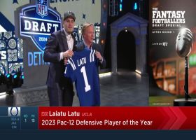 Bucky Brooks, Lance Zierlein react to Colts selecting Laiatu Latu at No. 15 overall | 'NFL Draft Center'