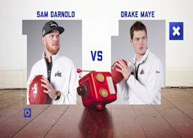 Higher grade in the 'Confetti Test': Sam Darnold or Drake Maye? | 'GMFB'