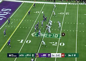 Rodgers' 15-yard TD dart to Lazard gets Jets on scoreboard vs. Vikings